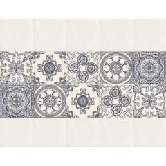Настінна плитка Paradyz Sevilla Azul Dekor B 198х198 мм (1177892) Одеса