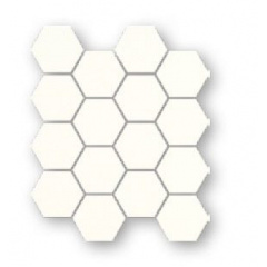 Настінна плитка Paradyz Uniwersalna Mozaika Prasowana Hexagon Bianco 220х255 мм (1179589) Чернівці