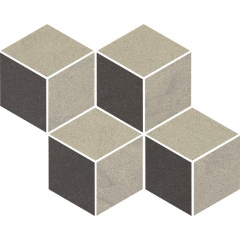 Мозаїка Paradyz Rockstone Antracite Cieta Mix 204х238х9 мм (1174653) Суми