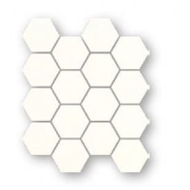 Настенная плитка Paradyz Uniwersalna Mozaika Prasowana Hexagon Bianco 220х255 мм (1179589)