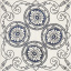 Настінна плитка Paradyz Sevilla Azul Dekor C 198х198 мм (1177889) Сарни