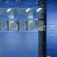 Панорамные ворота ALUTECH AluTherm 3500х3750 мм RAL 9006 серебристый металлик Кобыжча