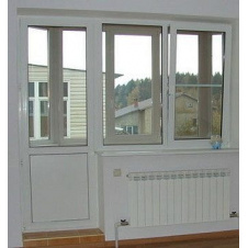 Балконный блок Veka 2040x2160 мм