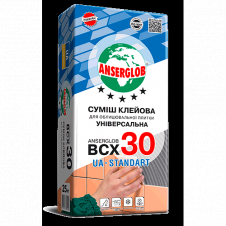 Фото - Клей для плитки Anserglob ВСХ 30 Клей для плитки Anserglob ВСХ 30
