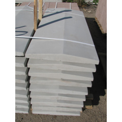 Парапет бетонный 1000х350х50 мм серый Винница