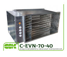Канальный нагреватель воздуха электрический C-EVN-70-40-27