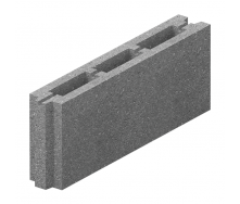 Блок перестіночний бетонний Золотий Мандарин М-75 50.8.20 500х80х190 мм
