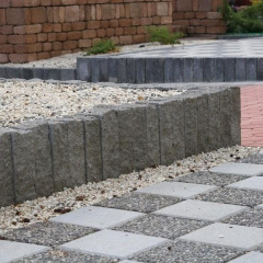 Стовпчик декоративний Золотий Мандарин 250х100х80 мм сірий Кам'янське
