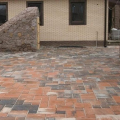 Тротуарная плитка Золотой Мандарин Пассион 60 мм тоскана Луцк