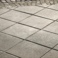 Тротуарна плитка Золотий Мандарин Плита 400х400х60 мм сірий Суми