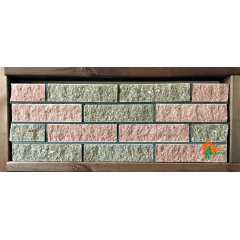 Цегла облицювальна ECOBRICK мармур ложок 250x110x65 мм коричневий Київ