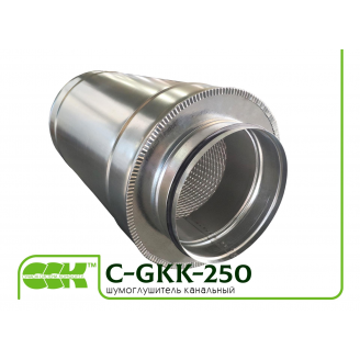 Шумоглушитель трубчатый для круглых каналов C-GKK-250-600