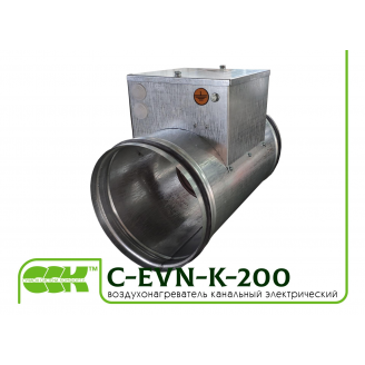 Канальный нагреватель воздуха электрический C-EVN-K-200-3,0
