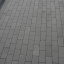 Тротуарная плитка Золотой Мандарин Кирпич без фаски 200х100х60 мм серый Черновцы