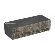 Облицювальна цегла LAND BRICK скала чорна повнотіла 250х100х65 мм
