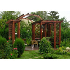Дерев'яна арка садова під замовлення Херсон