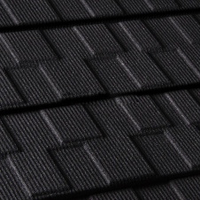 Композитная черепица Gerard Shingle 1260x368 мм deep black