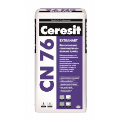 Самовыравнивающаяся смесь Ceresit CN 76 extrahart 25 кг Днепр