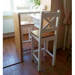 Стілець барний МебліЕко Хіт 430х440х1200 мм (101071) Куйбишеве