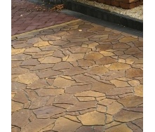 Тротуарная плитка Золотой Мандарин Песчаник 60 мм генуя