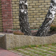 Стовпчик декоративний Золотий Мандарин 250х100х60 мм гірчичний