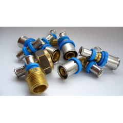 Соединение с наружной резьбой PipeLife PP-R 1/2" 20 мм Киев