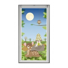 Затемняющая штора VELUX Disney Bambi 2 DKL М04 78х98 см (4613) Михайловка