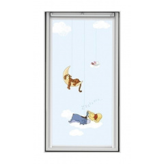 Затемнююча штора VELUX Disney Winnie the Pooh 1 DKL М08 78х140 см (4610) Ладан