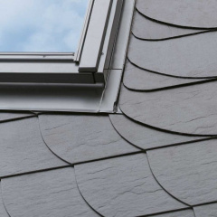 Комір VELUX Оптима ESR 0000 MR06 для мансардного вікна 78х118 см Долина