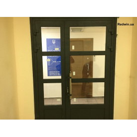 Міжкімнатні двері без порога з алюмінію від заводу у Києві