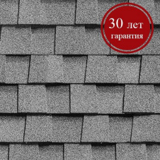 Бітумна черепиця Shinglas Ранчо сірий