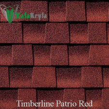 Битумная черепица GAF Timberline Patriot Red