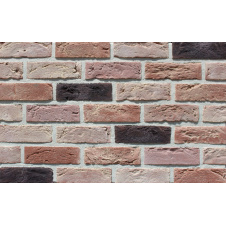 Облицювальна плитка Loft Brick Бостон 20 210x65 мм Темно-червоний з підпалиною