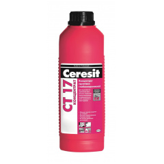 Концентрат глубокопроникающей грунтовки Ceresit СТ 17 Концентрат 1 л бело-молочный Чортков