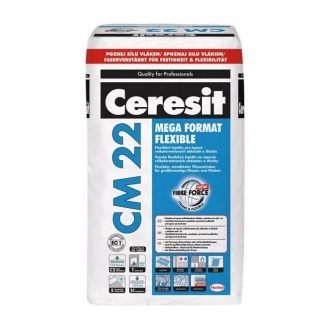 Клеевая смесь Ceresit CM 22 MEGA FORMAT FLEXIBLE 25 кг