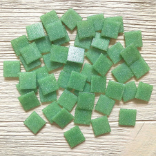 Скляна мозаїка Eco-Mosaic 20х20 мм 33х33 см зелена (20L22)