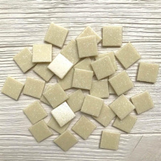 Скляна мозаїка Eco-Mosaic 20х20 мм 33х33 см світло-бежева (20L30)