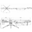 Мобильная бетонораздаточная гидравлическая стрела HGY 21 21 м 360 градусов Винница