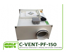 Вентилятор канальний з загнутими вперед лопатками C-VENT-PF-150-4-380