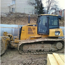 Планування території бульдозером Caterpillar D6K 15т
