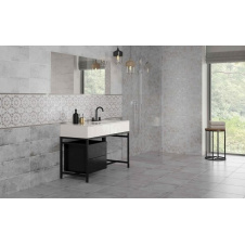 Керамогранітна плитка настінна Cersanit Concrete Style Light Grey 200х600х8,5 мм
