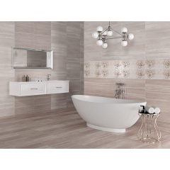 Керамогранітна плитка настінна Cersanit Marble Room Beige 200х600 мм Вінниця