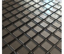 Стеклянная мозаика Керамик Полесье Dark Brown 300х300 мм