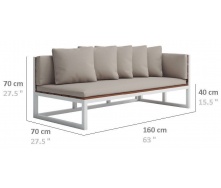 Модульный диван в стиле LOFT (Sofa-02)