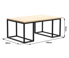 Журнальный столик в стиле LOFT (Table - 588)