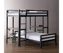 Ліжко в стилі LOFT (Bed-027)