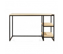 Письмовий стіл в стилі LOFT black (Office Table-113)