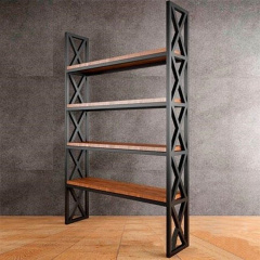 Стелаж для зберігання в стилі LOFT (Rack - 148) Вишневе