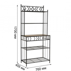 Стеллаж для хранения в стиле LOFT (Rack - 219) Тернополь