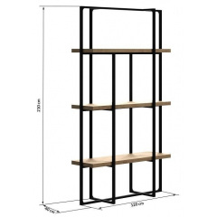 Стеллаж для хранения в стиле LOFT (Rack - 126) Черновцы